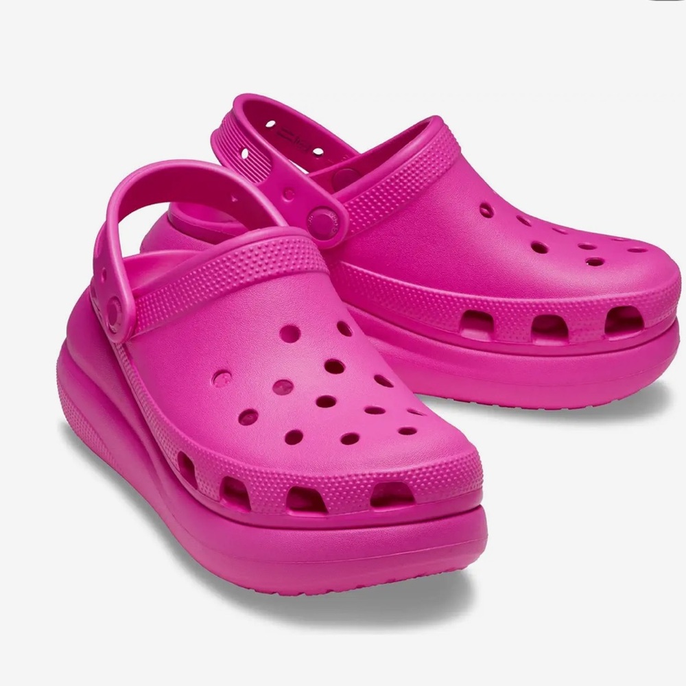 Classic Crush Clog in Fuschia sz 9